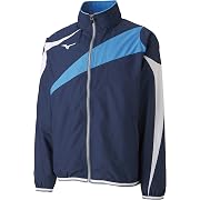 【ポイント76%還元】MIZUNO(ミズノ) トレーニングクロスジャケット  ドレスネイビー Mサイズ