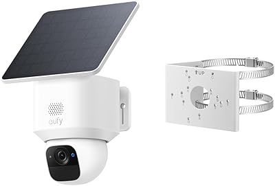 【AI追尾】Anker ソーラー・電動パン搭載ワイヤレス防犯カメラ Eufy SoloCam E30 専用取付金具セット 送料込12,980円【月額課金不要】