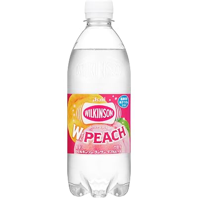 【15%OFF】アサヒ ウィルキンソン タンサン ダブルピーチ 500ml×24本 送料込1,613円(67.2円/本)