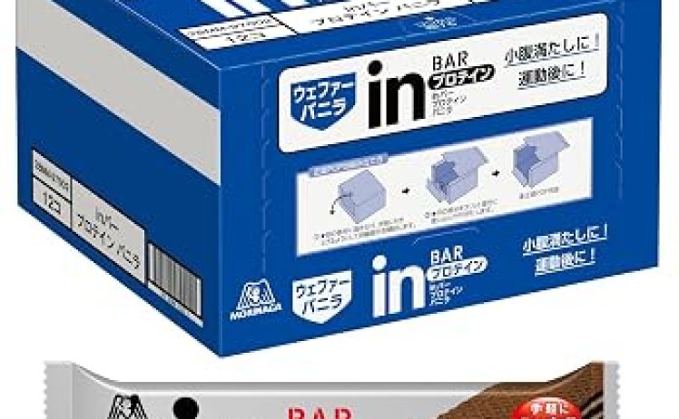 【1,355円】inバー プロテイン バニラ 12本入