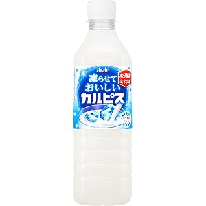 アサヒ 凍らせておいしいカルピス 490ml×24本 税込1,898円(79.1円/本) プライム会員送料無料
