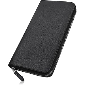 【36%OFF+5%OFF+ポイント5%】【実質3,238円】 ATIANNI メンズ 牛本革 RFIDスキミング防止 長財布