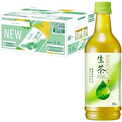 【17%OFF】キリン 生茶 緑茶 525ml×48本 実質3,096円(64.5円/本) 送料無料【3ケースでマジックリン お風呂にピタッ無料】