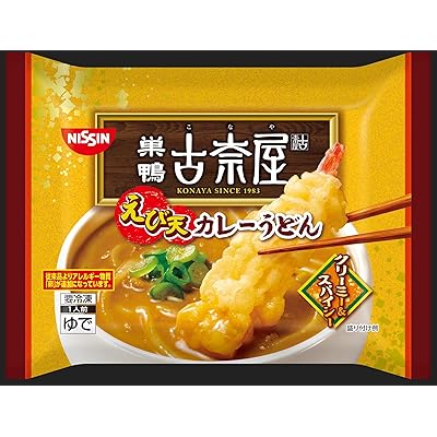 【冷凍】 日清 古奈屋 えび天カレーうどん 295g×7個 送料込1,975円(282.1円/個)