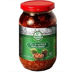 【48%OFF】【502円】 Ambika ピクルス マンゴー 400g