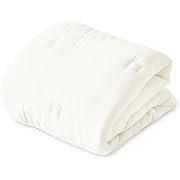 アイリスプラザ 雲の寝心地 掛布団 マシュマロニット生地 中わた1.5kg シングル 150×210cm ホワイト