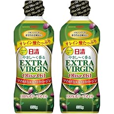 【44%OFF】【1,439円】 日清オイリオ 日清やさし～く香るエキストラバージンオリーブオイル 350g×2個
