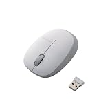 【ふわっと軽い50g】エレコム M-BL20DBSV － BlueLEDセンサー採用ワイヤレスマウス Sサイズ 小型 3ボタンモデルが891円