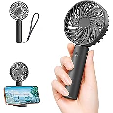 【スマイルSale】【75%OFF】【500円】 Vorluxx USB充電式 手持ち/卓上2way 7枚羽根 ハンディファン
