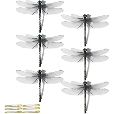 【1個あたり108円】【649円】 XINSHEYE 超リアル 虫除けトンボ オニヤンマ君 12cm×6個