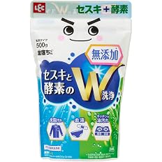 【プライム感謝祭】【49%OFF】【359円】 激落ちくん 無添加 洗剤 セスキ＋酵素 (住宅 ・ 洗濯用) 粉末 500g