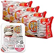 アイリスオーヤマ パックご飯 120g×40個 国産米 100% 低温製法米 小盛