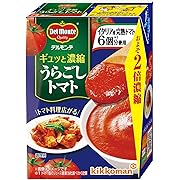 【10%OFF】キッコーマン食品 デルモンテ ギュッと濃縮うらごしトマト 200g×12個