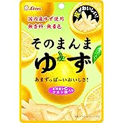 ライオン菓子 そのまんまゆず 23g ×6個