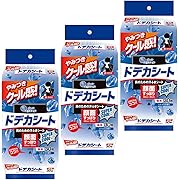 エリエール 汗拭きシート 大判サイズ ドデカシート for MEN スーパークールタイプ 90枚（30枚×3パック）