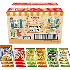 【1,000円OFF】【1,158円】 カルビー スナックボックス ワクワクハウス 6種類18袋入