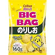 カルビー ポテトチップス ビッグバッグ のりしお 160g×12袋