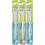 【15%OFF】クリアクリーン キッズ 歯ブラシ 3~8才向け(※色は選べません) 3本