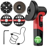 【30%OFF！】YACOODA 75mm 充電式ディスクグラインダー 最大19,000RPM ブラシレスモーター搭載モデルが6,286円送料無料