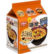 お椀で食べるカップヌードル 味噌 3食パック(1食34g)×9袋