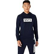 ポイント58%還元 asics(アシックス)プルオーバーフーディー メンズ ミッドナイト 2XLサイズ