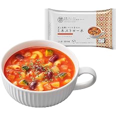 【2個購入でポイント65%】【実質3,660円（定期便3,137円）】 日清食品 完全メシDELI 冷凍 豆と完熟トマトの旨みのミネストローネ 5食セット×2個 【送料無料】