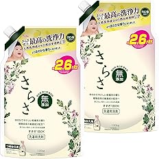 【プライムデー】【42%OFF】【2,679円】 P&G さらさ 液体洗濯洗剤 無添加 詰め替え 大容量 1900g×2袋