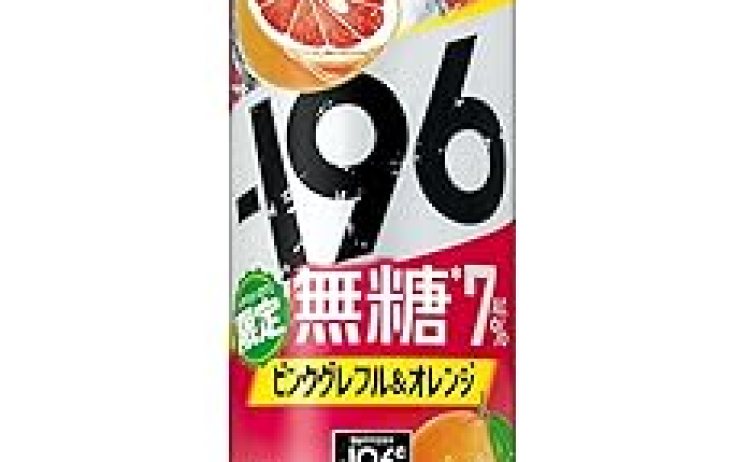 【2,999円】-196無糖 ピンクグレフル&オレンジ 500ml 24本
