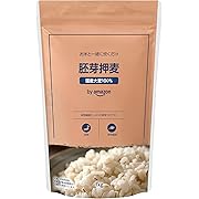 by Amazon 胚芽押麦 1kg 国内大麦使用 チャック付き