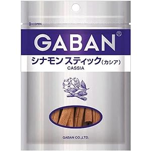 【48%OFF】【1,896円（定期便1,706円）】 ハウス GABAN シナモンスティック カシア 袋入り 15g×10個