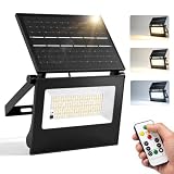【45%OFF！】Gleazon LEDソーラー投光器 － 屋外 154LED 3,000lm対応品が1,864円
