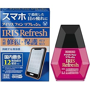 【プライムデー】【55%OFF】【668円】 アイリス 第2類医薬品 スマホで酷使した目の疲れに フォン ブレイク リフレッシュ 12mL