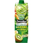 【10%OFF】カゴメ 野菜生活100 Smoothie グリーンスムージーMix 1000g ×6本