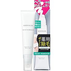【72%OFF】【578円】 ボディプレックス ポイントリムーバー 低刺激 敏感肌 除毛クリーム ホワイトムスクの香り 60g