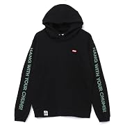 【ポイント37%還元】Chums(チャムス)フード付きトレーナー HWYC Pullover Parka レディース Black x Green Mサイズ