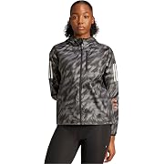 adidas(アディダス) オウン ザ ラン AOP ジャケット KRI50レディース グレーフォー/ブラック Mサイズ
