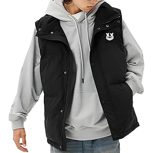 【11%OFF+300円OFF+ポイント25%】【実質449円】 uptoyou メンズ 防寒 厚手 中綿ベスト