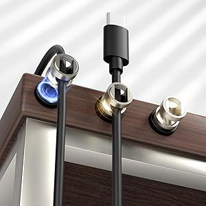 【60%OFF】【539円】 Maveek 超強磁力 2WAY スーパーミニ マグネットケーブルホルダー 3個セット