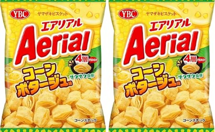 【224円】ヤマザキビスケット エアリアルコーンポタージュ味 65g×２