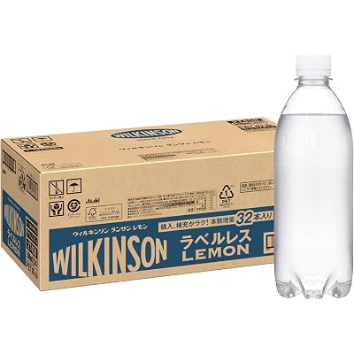 【25%OFF】ウィルキンソン タンサン レモン ラベルレス 500ml×32本 送料込2,046円(63.9円/本) 十六茶 630ml×24本とセットで送料込2,967円(53.0円/本)から【食洗機用キュキュット無料】