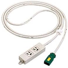 【94%OFF】【330円】 パナソニック ハーネス用OAタップ キャブタイヤケーブル付 接地2P15A 125V抜け止め2コ口 3m
