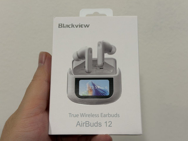 ケースの画面は何ができる？ハイコスパワイヤレスイヤホン「Blackview AirBuds 12」を使ってみた