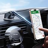 【最終日】Andobil 吸着力60kg&伸縮アーム搭載 Magsafe対応車載スマホホルダーが2,450円