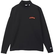【ポイント60%還元】Champion(チャンピオン) ハイネックシャツ メンズ ブラック XLサイズ