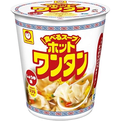【20%OFF】東洋水産 ホットワンタン しょうゆ味 46g×12個 送料込1,361円(113.4円/個)