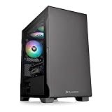 Thermaltake S100 TG CA-1Q9-00S1WN-00 CS7885 － スイングドアパネル採用 強化ガラス ミニタワーPCケースが4,273円送料無料