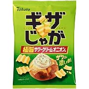 東ハト ギザじゃが極旨サワークリームオニオン味 55g×12袋