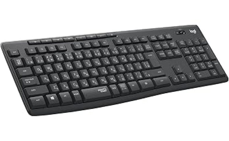 【2,573円】ロジクール ワイヤレスキーボード K295GP 静音 耐水 キーボード