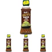 キユーピー 野菜がうまい! 醤油 胡麻 だれ ごま油仕立て ソース ドレッシング 300ml (× 4)