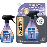 【プライム感謝祭】【50%OFF】【1,142円】 ファブリーズ レノアハピネスミスト 消臭スプレー 衣類・布用 5つ星ホテル推奨 消臭・除菌 おやすみラベンダーブレンドの香り 本体370mL+詰替1240mL